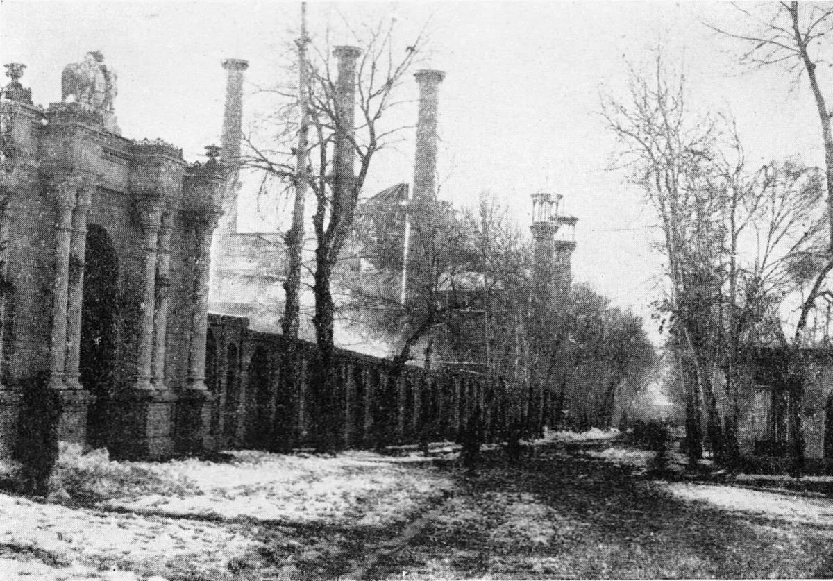 Мечеть в Стамбуле зимой